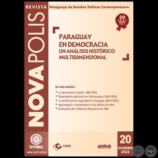 PARAGUAY EN DEMOCRACIA - Nº 20 DICIEMBRE 2022 - Director: MARCELLO LACHI